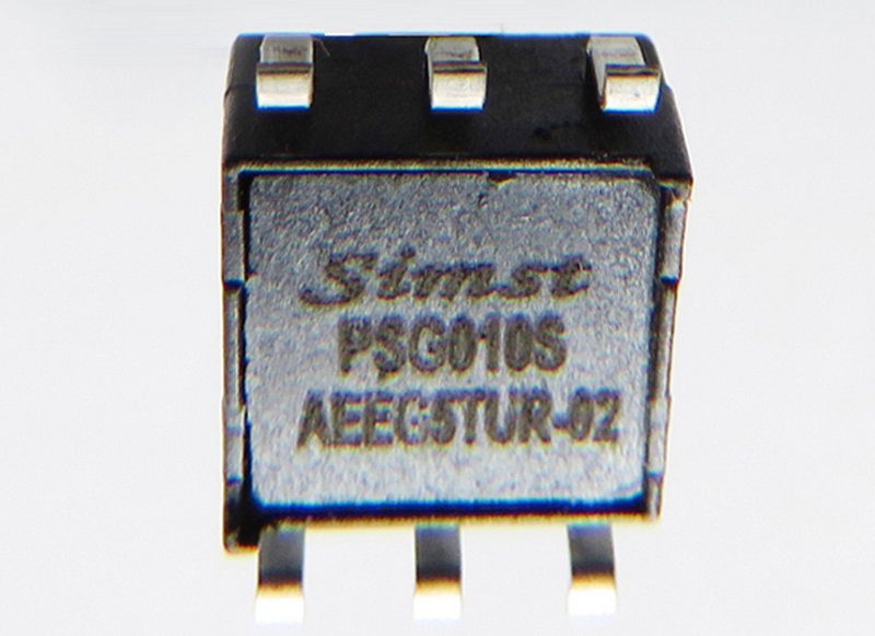 Differential pressure sensor chip